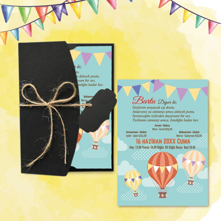 Mert Sünnet Davetiye 0823 - Detay Görseli 8