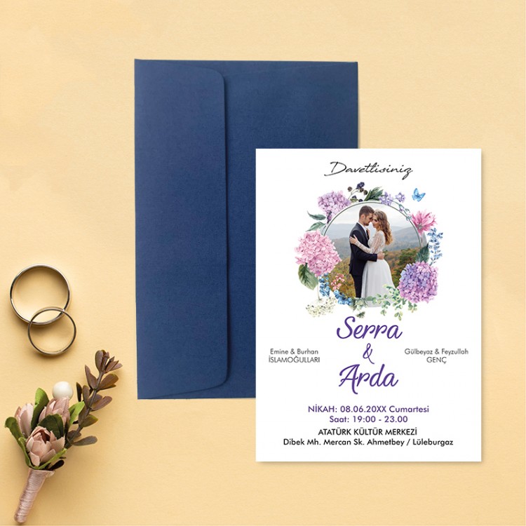 Yaren Davetiye 0140 - Fotoğraflı Davetiye Modelleri - Detay Görseli 5