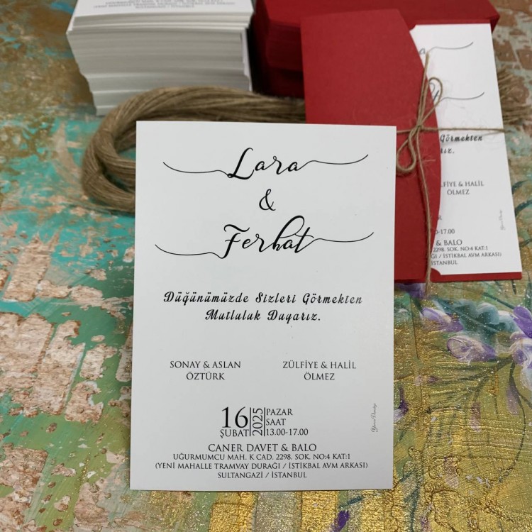 Yaren Davetiye 0750 - Detay Görseli 1