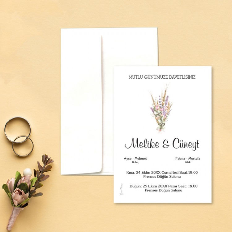 Yaren Davetiye 0122 - Detay Görseli 1