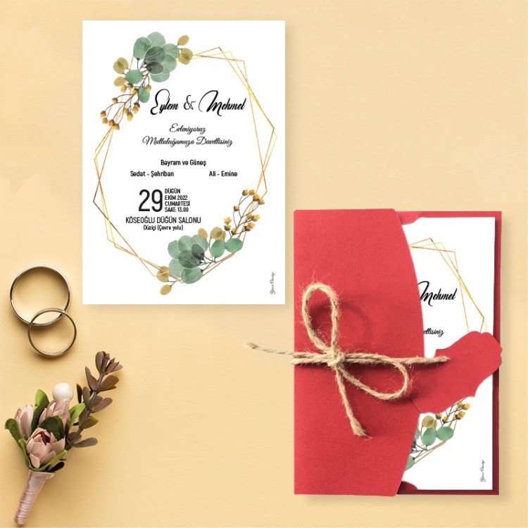 Yaren Davetiye 0728 - Detay Görseli 9