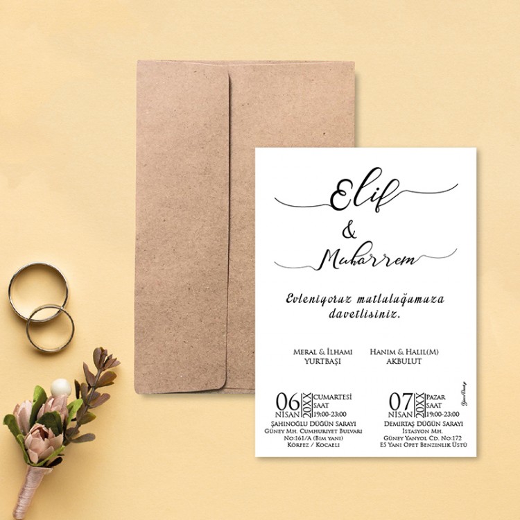 Yaren Davetiye 0750 - Detay Görseli 3