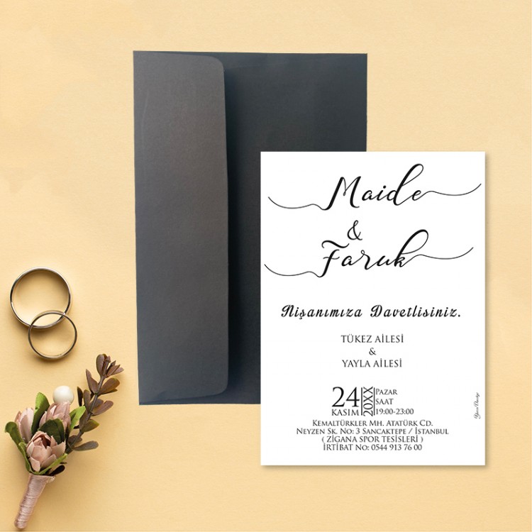 Yaren Davetiye 0750 - Detay Görseli 5