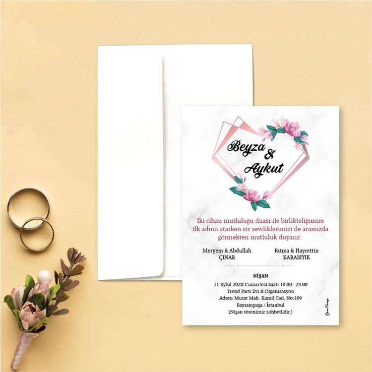 Yaren Davetiye 0791 - Detay Görseli 1