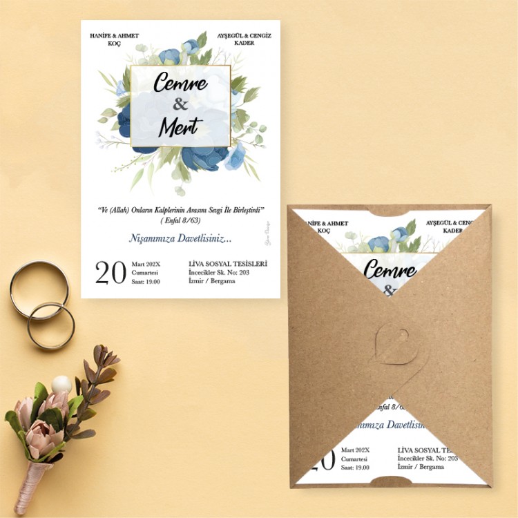 Yaren Davetiye 0807 - Detay Görseli 6