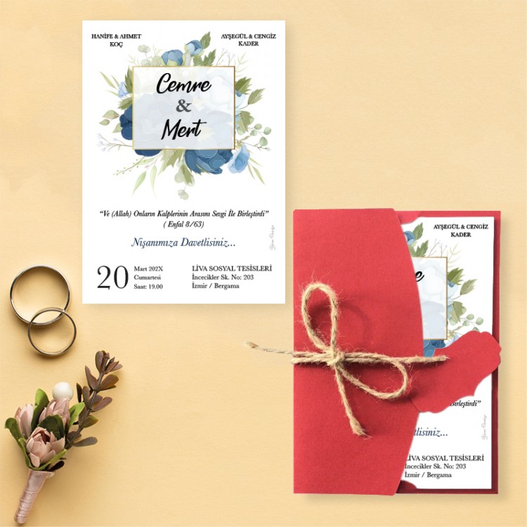 Yaren Davetiye 0807 - Detay Görseli 8