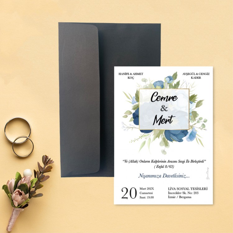 Yaren Davetiye 0807 - Detay Görseli 4