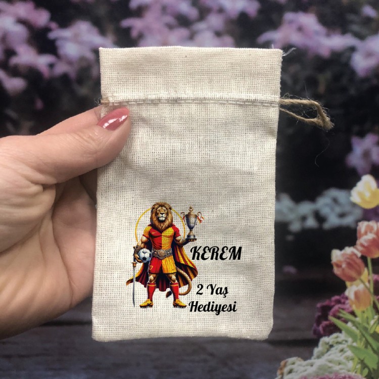 Baskılı Kese 0054 -  Sünnet Hatırası Taraftar Hediyelik Kese - Detay Görseli 1