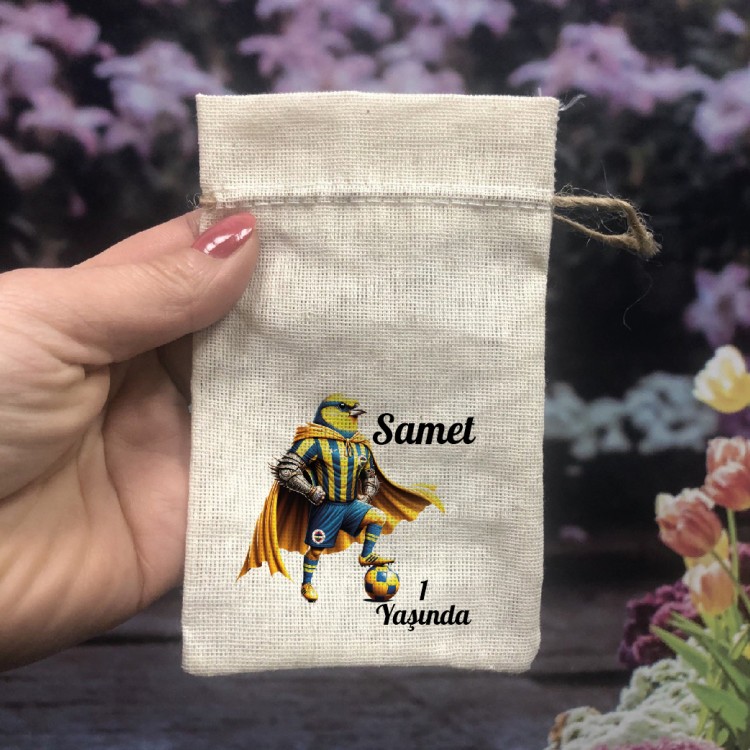 Baskılı Kese 0055 -  Sünnet Hatırası Taraftar Hediyelik Kese - Detay Görseli 1