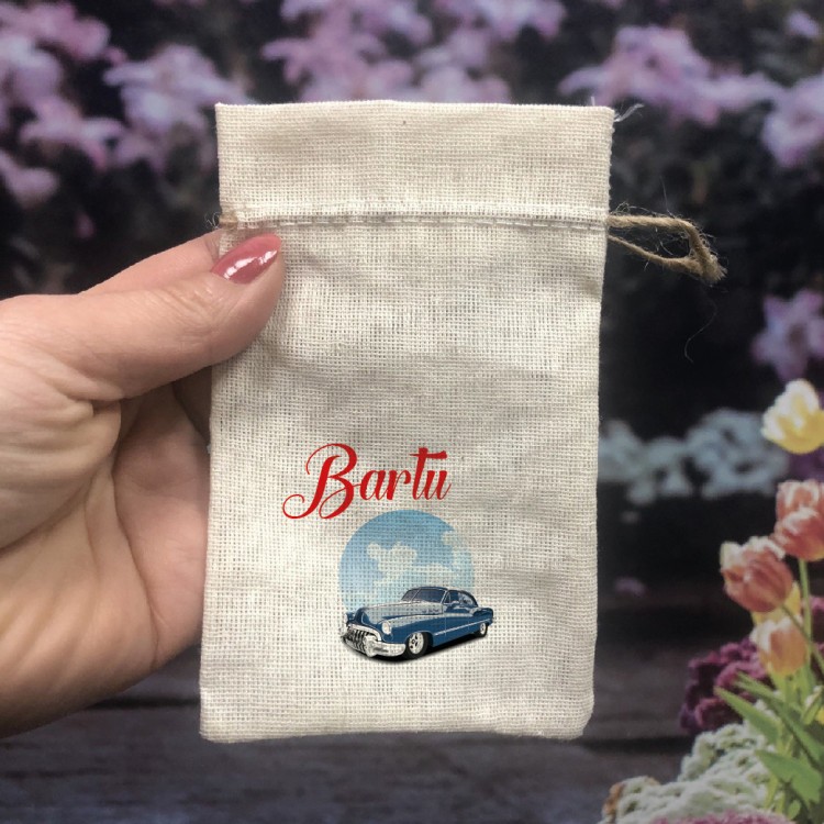 Baskılı Kese 0058 - Sünnet Hatırası Hediyelik Kese - Detay Görseli 1