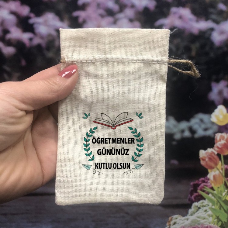 Baskılı Kese 0081 - 24 Kasım Öğretmenler Günü Tasarım - Detay Görseli 1