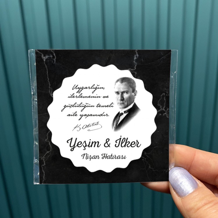 Magnet 0352 - Atatürk Tasarımı - Detay Görseli 1