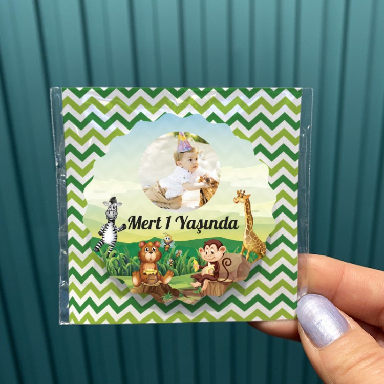 Magnet 0666 - Safari Tasarım Resimli - Detay Görseli 1