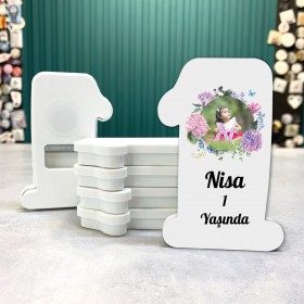 1 Yaş Magnet Açacaklı 003 - Resimli Magnet