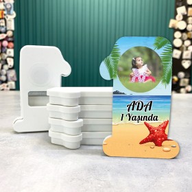 1 Yaş Magnet Açacaklı 020 - Deniz Yıldızı Tasarım Resimli Magnet