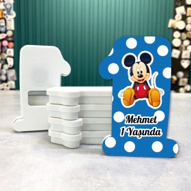 1 Yaş Magnet Açacaklı 030 - Mikey Mouse Temalı Magnet