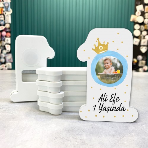 1 Yaş Magnet - Yaren Davetiye