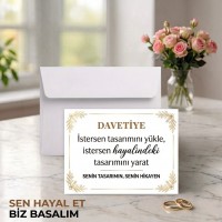 01 - Davetiye Tasarla - Yatay