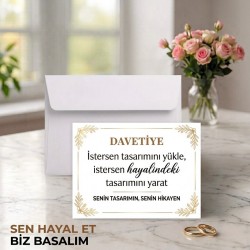 01 - Davetiye Tasarla - Yatay