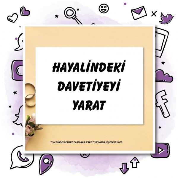 Düğün Davetiyenizi Kendiniz Tasarlamanın 5 Avantajı