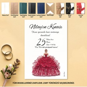 Yaren Kına Davetiye 738