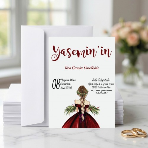 Yeni Davetiye Modelleri - Yaren Davetiye