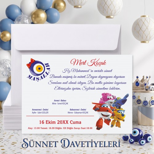 Mert Sünnet Davetiye 0303 Mert Sünnet Davetiye 0303 - Yaren Davetiye