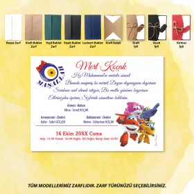 Mert Sünnet Davetiye 0303