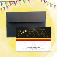 Galatasaray Tasarım Sünnet Davetiyesi İndirimli Sünnet Davetiyeleri