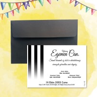 Beşiktaş Tasarım Sünnet Davetiyesi