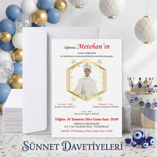 Mert Sünnet Davetiye 0327 - Resimli Sünnet Davetiyesi Mert Sünnet Davetiye 0327 - Resimli Sünnet Davetiyesi - Yaren Davetiye