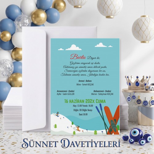 Mert Sünnet Davetiye 0713 Mert Sünnet Davetiye 0713 - Yaren Davetiye