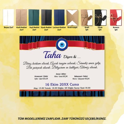 Mert Sünnet Davetiye 0722