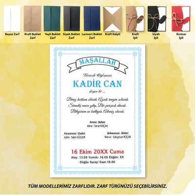 Mert Sünnet Davetiye 0729