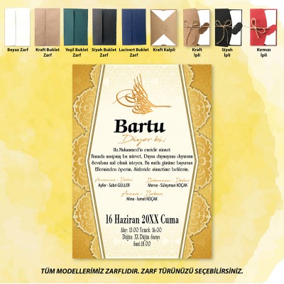 Mert Sünnet Davetiye 0744