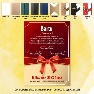 Mert Sünnet Davetiye 0745