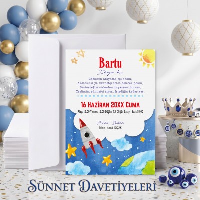 Mert Sünnet Davetiye 0748