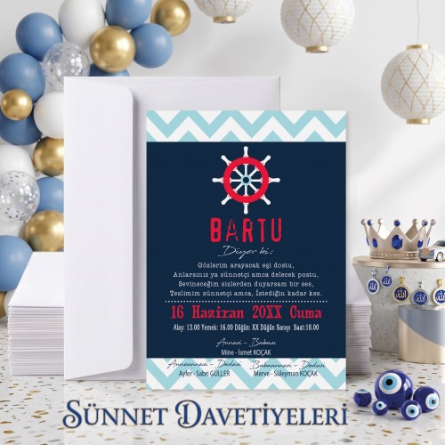 Mert Sünnet Davetiye 0749 Mert Sünnet Davetiye 0749 - Yaren Davetiye