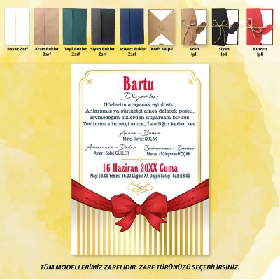 Mert Sünnet Davetiye 0754