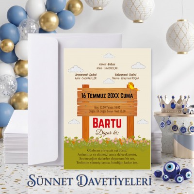 Mert Sünnet Davetiye 0763