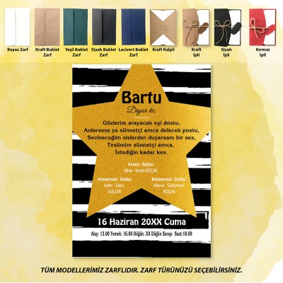 Mert Sünnet Davetiye 0770