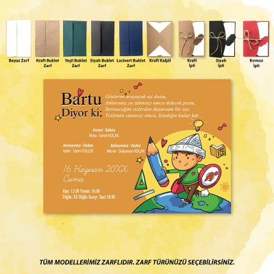 Mert Sünnet Davetiye 0774