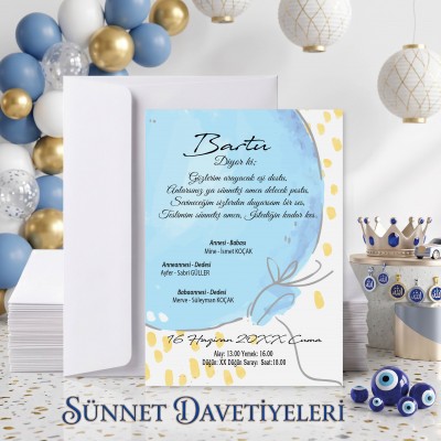 Mert Sünnet Davetiye 0780
