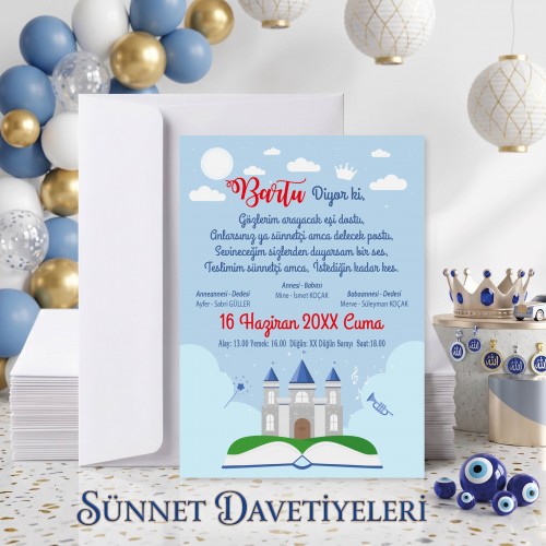 Mert Sünnet Davetiye 0782 Mert Sünnet Davetiye 0782 - Yaren Davetiye