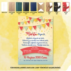 Mert Sünnet Davetiye 0788