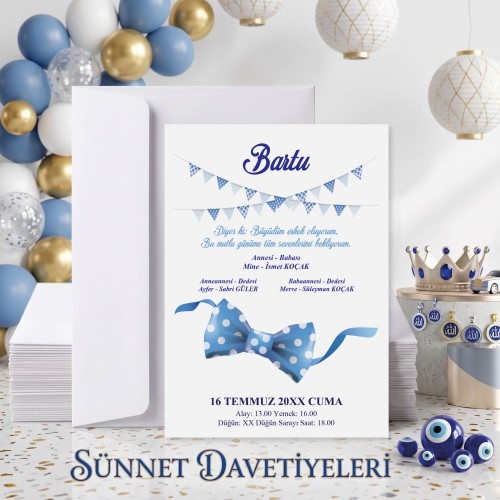 Mert Sünnet Davetiye 0802 Mert Sünnet Davetiye 0802 - Yaren Davetiye