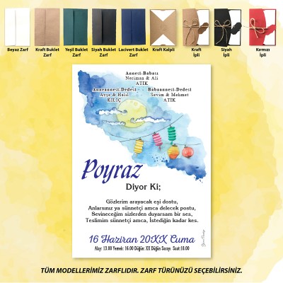 Mert Sünnet Davetiye 0806