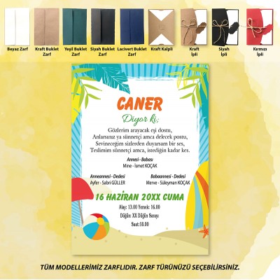 Mert Sünnet Davetiye 0831