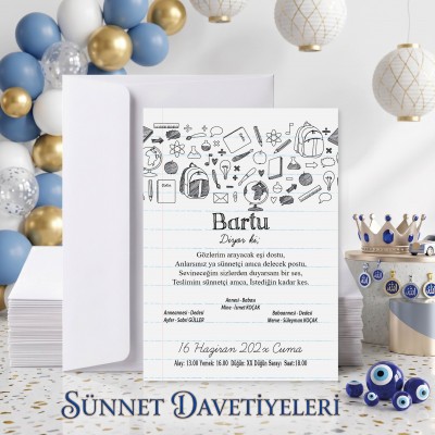 Mert Sünnet Davetiye 0832