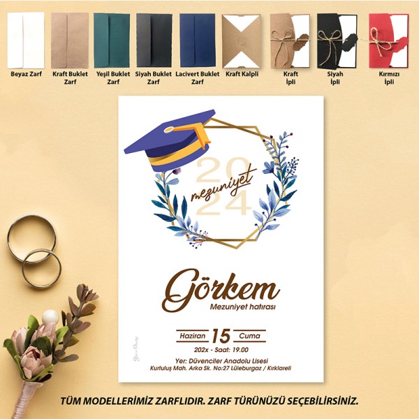 Mezuniyet Davetiyeleri: Başarının Kutlaması İçin İlk Adım